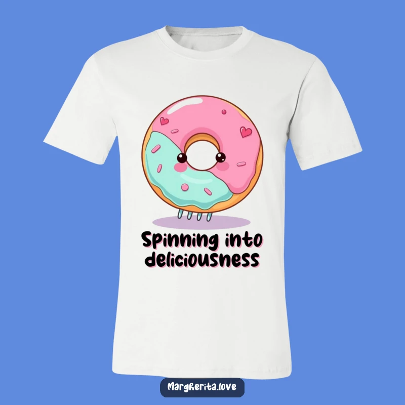 Funny Spinning Donut T-Shirt: Wear Your Love for Sweet Fun