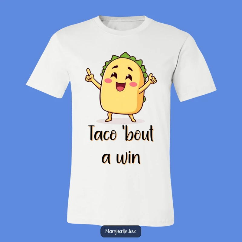 Funny Taco Victory Dance T-Shirt - Wear Your Fiesta Spirit!