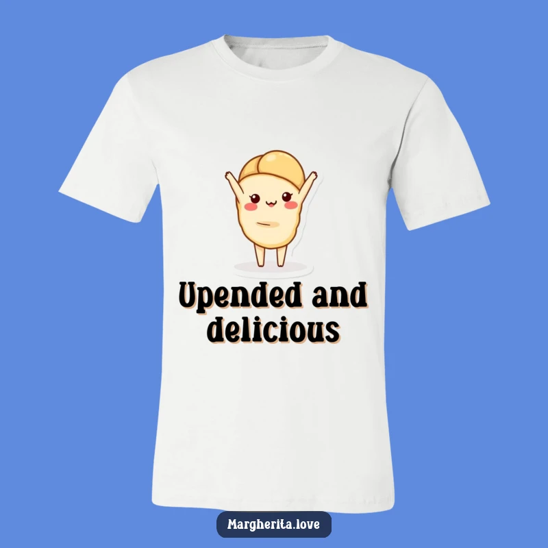 Funny Croissant Handstand T-Shirt: Wear Your Pastry's Playful Side