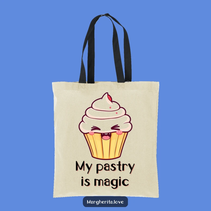 Funny Cupcake Tote Bag: Carry Your Essentials with a Wink and a Smile